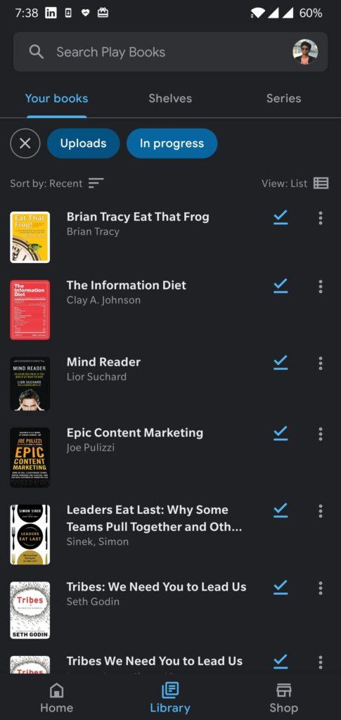 Google Play books
